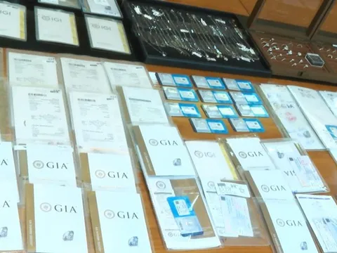 Cơ quan công an thông tin kết quả giám định kim cương trong vụ án buôn lậu xuyên quốc gia