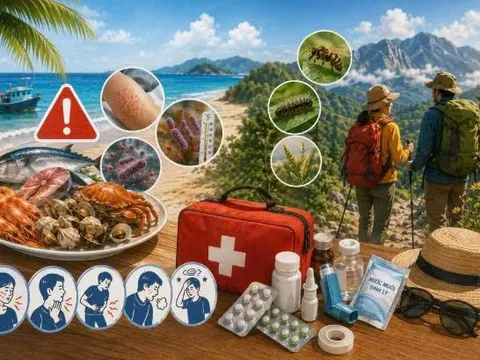 Bí kíp bỏ túi để tránh nguy cơ ngộ độc, dị ứng khi đi du lịch trong kỳ nghỉ 2/9