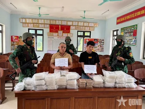 Đoàn Đặc nhiệm phòng, chống ma túy và tội phạm miền Trung thu giữ gần 30kg ma túy