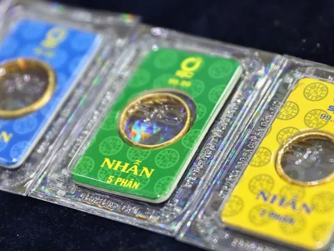 Giá vàng hôm nay (5-9): Vàng miếng, vàng nhẫn đồng loạt tăng
