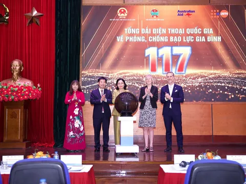 Chính thức ra mắt Tổng đài Quốc gia 117, điểm tựa an toàn 24/7 cho người bị bạo lực gia đình