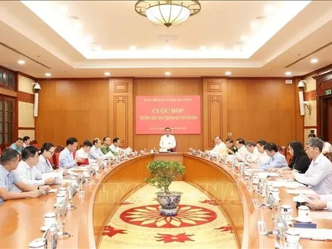 Thường trực Ban Bí thư Trần Cẩm Tú chủ trì cuộc họp Thường trực Ban Chỉ đạo 35 Trung ương quý III-2026