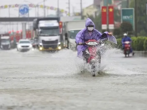 Thời tiết hôm nay (14-9): Nhiều khu vực có mưa to, tiềm ẩn nguy cơ ngập úng