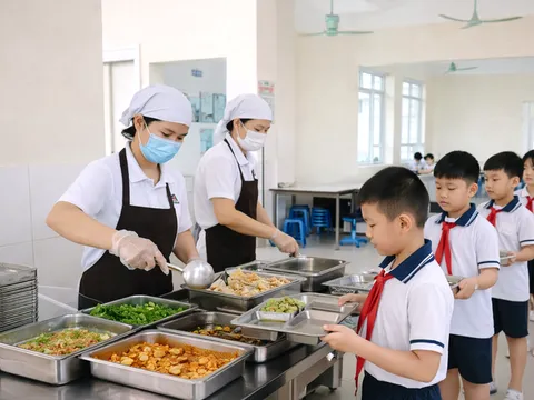 Tăng cường bảo đảm an toàn, chất lượng bữa ăn bán trú trong các cơ sở giáo dục