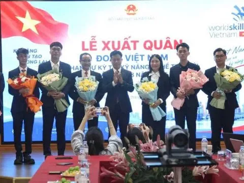 12 thí sinh Việt Nam lên đường dự Kỳ thi Kỹ năng nghề thế giới lần thứ 48-2026