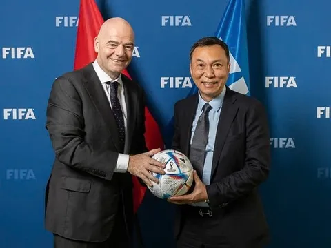 Chủ tịch FIFA Gianni Infantino đến Việt Nam