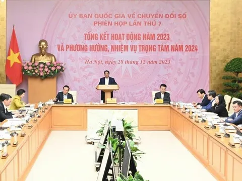 Phiên họp lần thứ 7 của Ủy ban quốc gia về chuyển đổi số