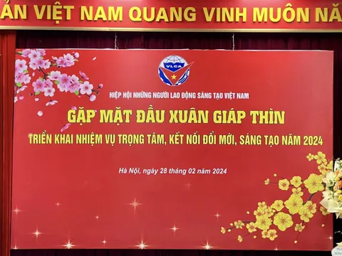 Hiệp hội Những người lao động sáng tạo Việt Nam gặp mặt đầu xuân 2024