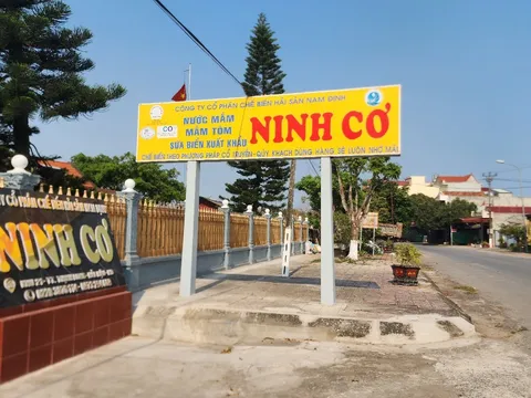 Công ty chế biến hải sản Nam Định: Lịch sử làm nên thương hiệu nước mắm Ninh Cơ