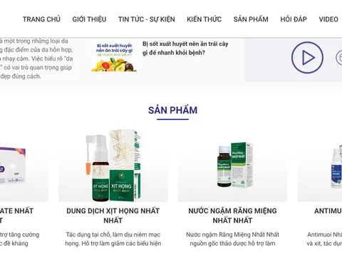 Nhất Nhất bị xử phạt vì thông tin gây nhầm lẫn