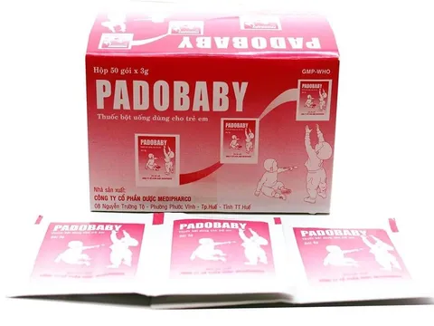 Thu hồi khẩn cấp thuốc Padobaby