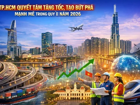 TP.HCM quyết tâm tăng tốc, tạo bứt phá mạnh mẽ trong quý II năm 2026