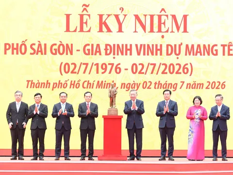 TP.HCM tổ chức Lễ kỷ niệm 50 năm thành phố Sài Gòn - Gia Định mang tên Chủ tịch Hồ Chí Minh