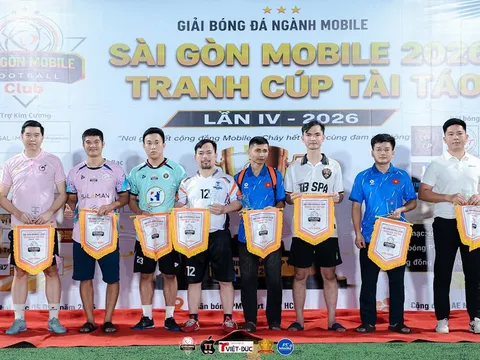 Khai mạc Giải bóng đá Sài Gòn Mobile tranh Cúp Tài Táo lần thứ IV