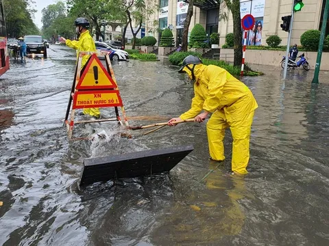 Hà Nội chủ động ứng phó bão số 2