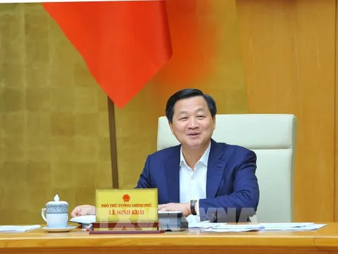 Phó Thủ tướng Lê Minh Khái chủ trì họp triển khai kế hoạch đầu tư công trung hạn