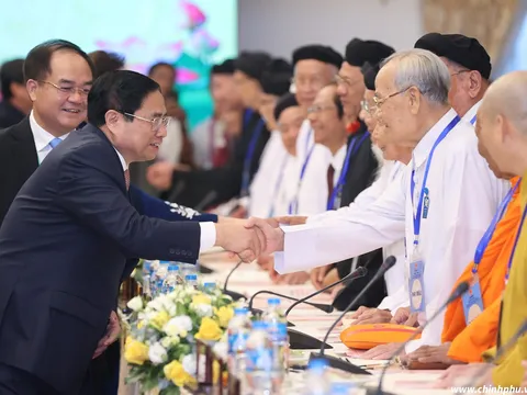 Thủ tướng Chính phủ biểu dương các tổ chức tôn giáo có đóng góp trong các sự nghiệp xây dựng và bảo vệ Tổ quốc