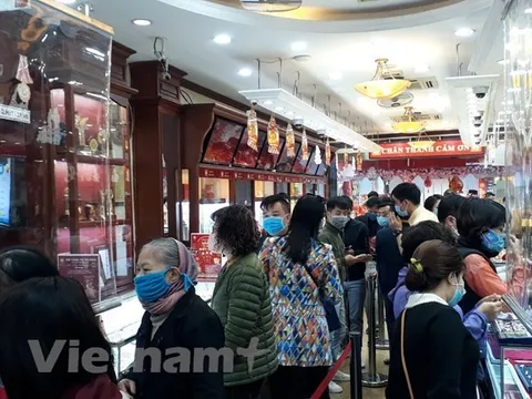 Sáng 5/9, hai thương hiệu vàng trong nước biến động không đồng nhất