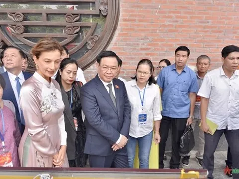 Chủ tịch Quốc hội dự Lễ Kỷ niệm 50 năm công ước về bảo vệ di sản văn hóa