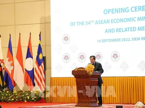 Khai mạc Hội nghị Bộ trưởng kinh tế ASEAN lần thứ 54 tại Campuchia