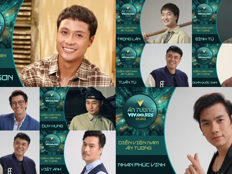 Công bố đề cử 10 ứng viên của giải Diễn viên nam ấn tượng VTV Awards 2022