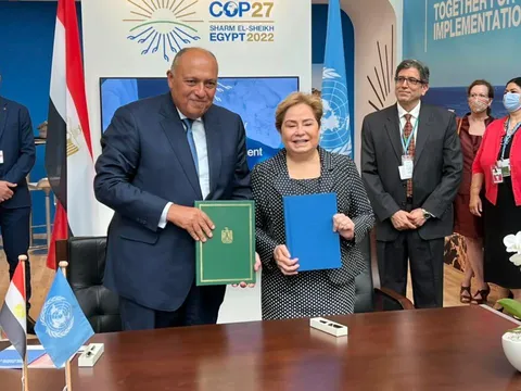 Chủ tịch COP27 kêu gọi tăng cường phối hợp ứng phó biến đổi khí hậu