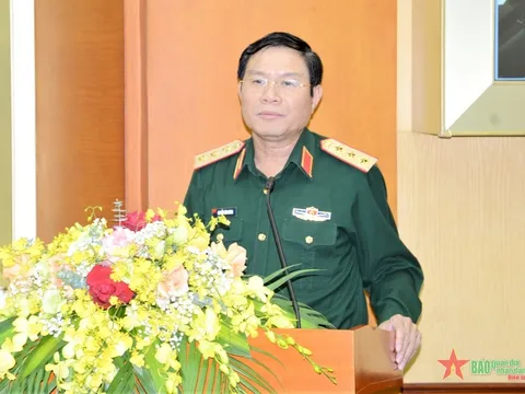 Thượng tướng Nguyễn Tân Cương chủ trì Hội nghị tổng kết 15 năm xây dựng đường tuần tra biên giới