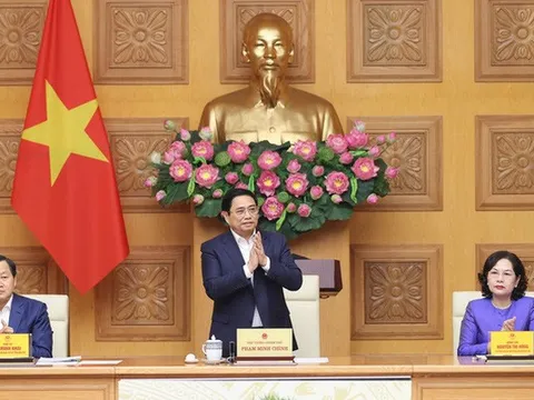 Thủ tướng nhấn mạnh thông điệp quan trọng khi gặp mặt lãnh đạo các ngân hàng