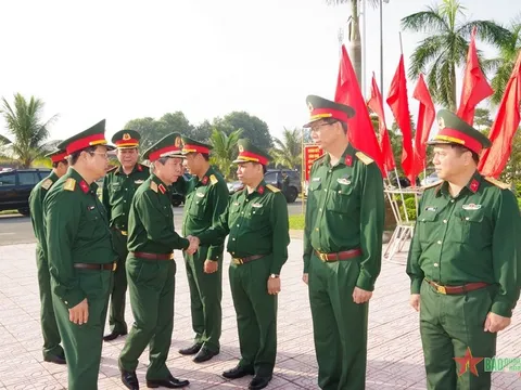 Tổng cục Chính trị Quân đội nhân dân Việt Nam kiểm tra hoạt động công tác Đảng, công tác chính trị năm 2022 tại Bộ CHQS tỉnh Thừa Thiên Huế