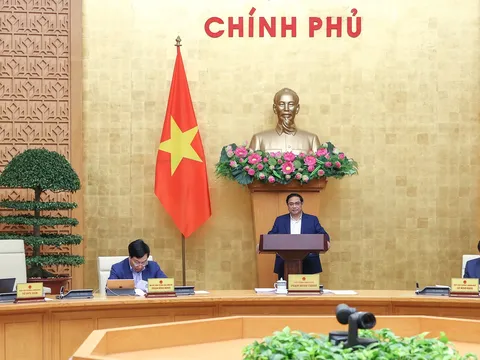 Thủ tướng chủ trì phiên họp Chính phủ chuyên đề với nhiều nội dung quan trọng