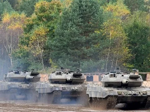 Đức phê duyệt chuyển giao gần 200 xe tăng Leopard cho Ukraine