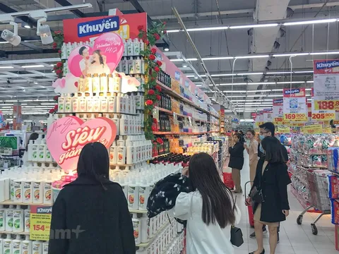 Hà Nội: Ưu đãi 'đốn tim' cho mùa Valentine tại các hệ thống siêu thị