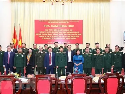 Quân đội quán triệt tư tưởng của Tổng Bí thư về chống tham nhũng