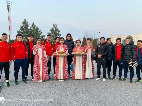U20 Việt Nam đặt chân đến Uzbekistan, sẵn sàng cho giải U20 châu Á