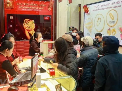 Tăng trở lại, giá vàng SJC lên ngưỡng 66,85 triệu đồng mỗi lượng