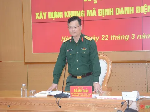 Xây dựng khung mã định danh điện tử cho vật tư trang bị kỹ thuật