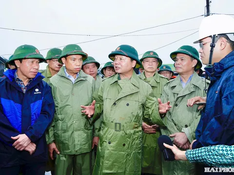 Phó Thủ tướng Trần Hồng Hà: “Hải Phòng phải chạy đua với thời gian, tuyệt đối không được chủ quan trước bão số 3”