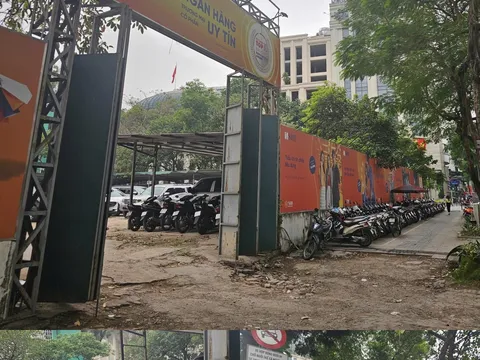 Bài 1: “Đất kim cương” 31-35 Lý Thường Kiệt 10 năm quây tôn đến bãi xe nhếch nhác giữa trung tâm Thủ đô và câu hỏi về kỷ cương đô thị?