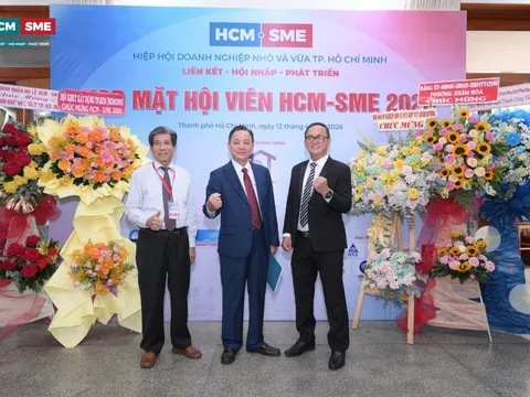 Hiệp hội Doanh nghiệp nhỏ và vừa TP.HCM( HCM-SME): Đẩy mạnh "Liên kết – Hội nhập – Phát triển" trong chương trình họp mặt hội viên 2026
