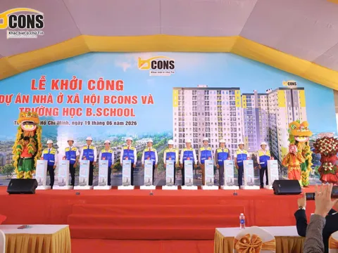 Bcons khởi công dự án nhà ở xã hội hơn 800 căn tại Tân Uyên, góp phần hiện thực hóa giấc mơ an cư