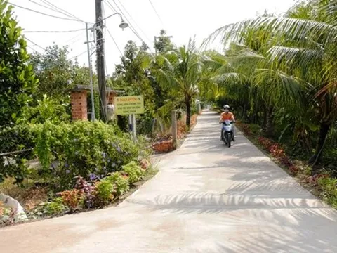 Công nhận huyện Cai Lậy (Tiền Giang) đạt chuẩn nông thôn mới