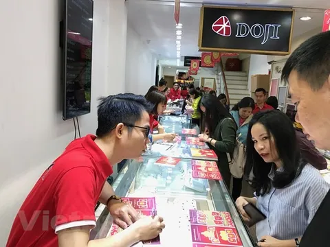Giảm phiên đầu tuần, giá vàng SJC dao động quanh 67 triệu đồng