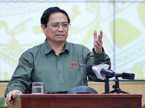Thủ tướng Phạm Minh Chính làm việc với lãnh đạo thành phố Cần Thơ