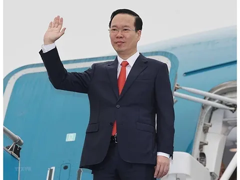 Chủ tịch nước Võ Văn Thưởng lên đường dự Diễn đàn cấp cao hợp tác quốc tế “Vành đai và Con đường”