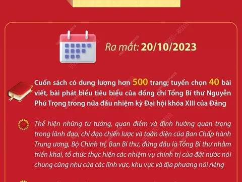 Ra mắt cuốn sách của Tổng Bí thư Nguyễn Phú Trọng