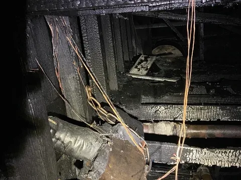 Cháy tàu cá neo đậu tại Âu thuyền cảng cá Thọ Quang
