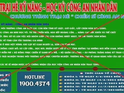Thừa Thiên Huế: Cảnh giác thủ đoạn tổ chức trại hè để lừa đảo tiền