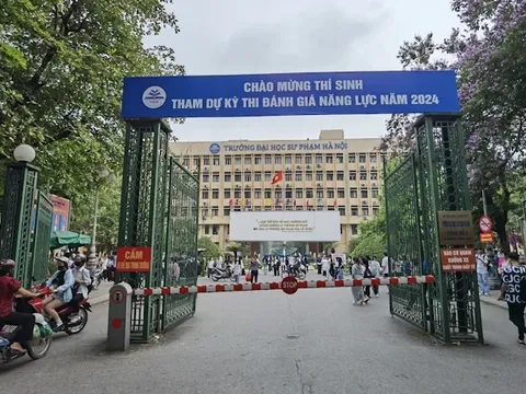 Hơn 11 nghìn thí sinh tham dự kỳ thi đánh giá năng lực của Trường đại học sư phạm Hà Nội