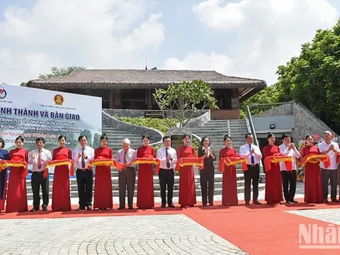 Khánh thành Di tích Quốc gia địa điểm Trường dạy làm báo Huỳnh Thúc Kháng