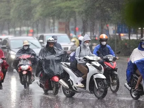 Ngày 26/8, mưa dông và mưa lớn cục bộ trên cả nước